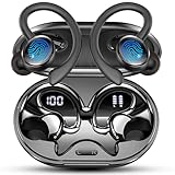 2026 Nueva Auriculares Inalambricos Deportivos, Auriculares Bluetooth 5.4 HiFi Estéreo con 4 HD Mic