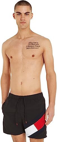 Tommy Hilfiger Bañador para Hombre Sf Medium Drawstring Pernera Larga