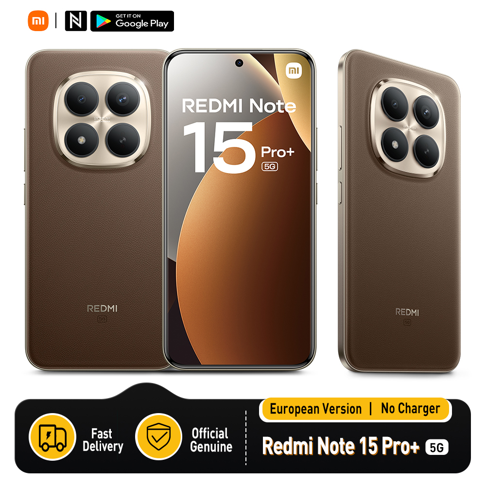 Xiaomi Redmi Note 15 Pro Plus 5G 256GB Snapdragon 7s Gen 4 Pantalla AMOLED 6,83", 120Hz, 200MP, IP68