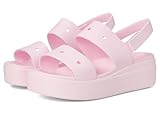Crocs Brooklyn 4u, Sandalias Mujer, Leche Rosa