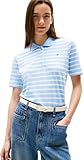 Tommy Hilfiger Polo de Manga Corta Mujer 1985 Pique Regular Fit, Multicolor