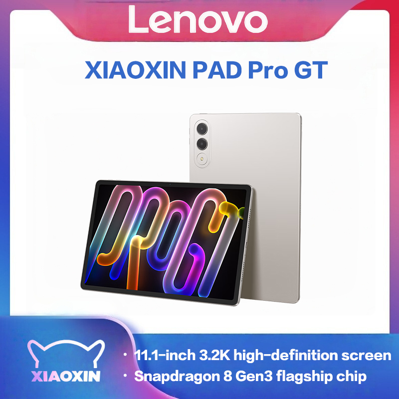 Lenovo Xiaoxin Pad pro GT 11,1 ''128GB 256GB Snapdragon 8 Gen3 144Hz 3,2 K LCD 13MP cámara 8860mAh