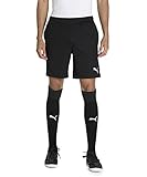 Puma Teamrise Training Shorts Pantalones Cortos, Hombre, Puma Black- White
