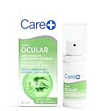 Care+, Spray Ocular, 10ml, Adyuvante en Conjuntivitis Alérgicas, 0.3% Hialuronato de Sodio