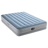 Intex 64159 Colchón Hinchable Doble, con Bomba IEléctrica USB Integrada, se Infla en 4 Minutos