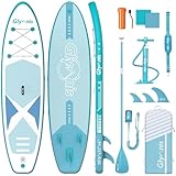 Glymnis Tabla Paddle Surf Hinchable, Tabla de Sup Stand Up Paddle Board de 320×81×15cm