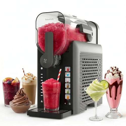 Taurus – Máquina de Granizados Ice Flow 2600 | 1,6L | 6 Programas de Bebidas heladas y granizadas