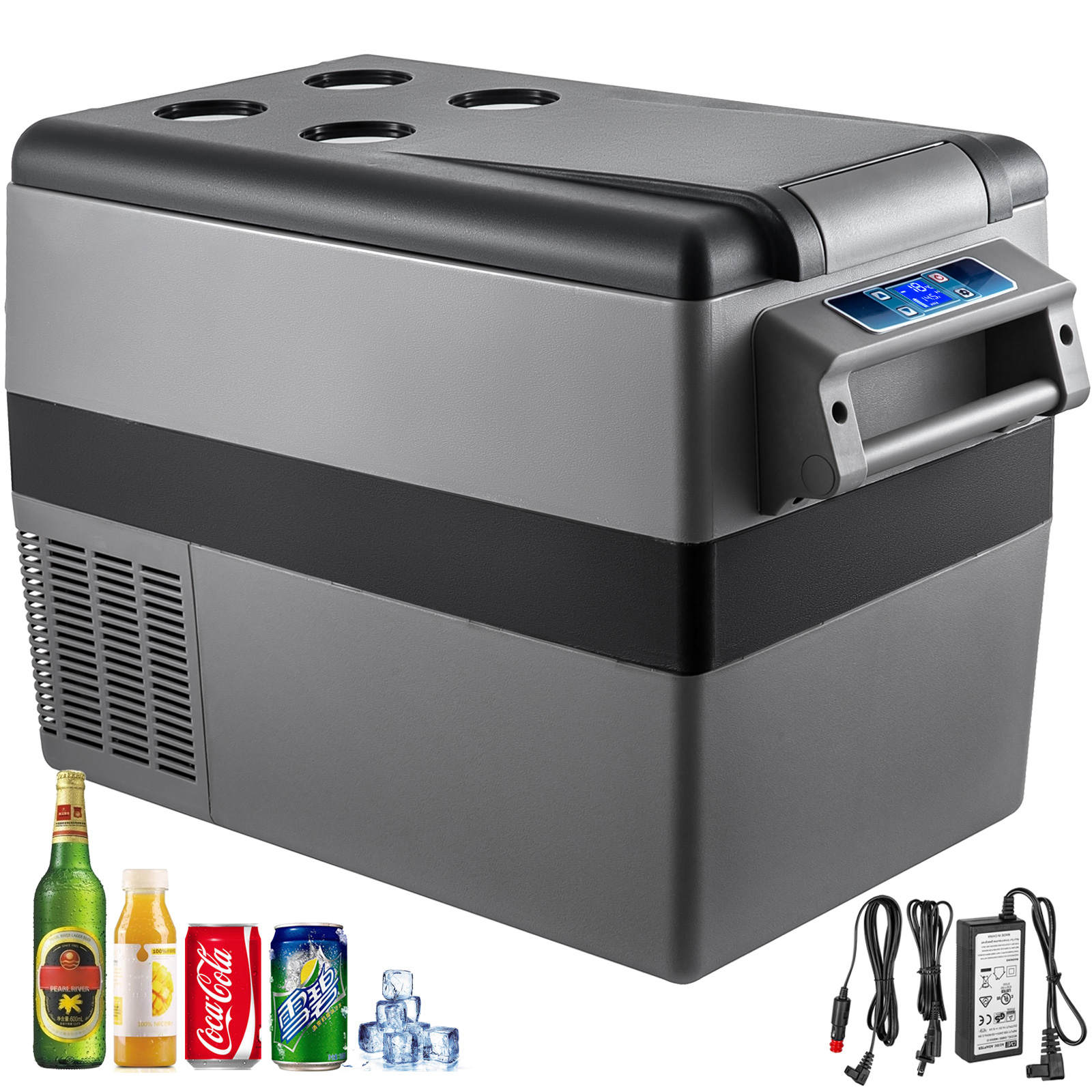 Mini refrigerador congelador compresor portátil enfriador SucceBuy 20L 22L 35L 45L 55L  DC 110-240V