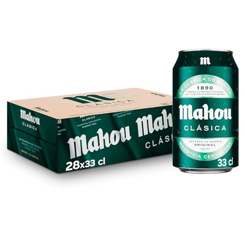 Mahou Clásica, Pack 28 Latas x 33cl