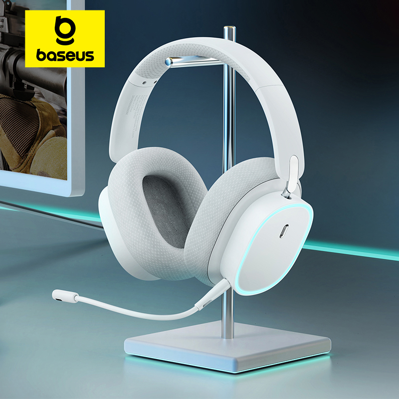 Baseus GH02 auriculares inalámbricos con micrófono Bluetooth 5,3 controlador de 40mm 2,4G