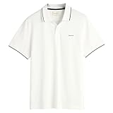 GANT Tipping SS Pique Polo Camisa de Polo Hombre (Pack de 1)