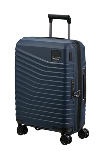 Samsonite Intuo - Spinner S, Equipaje de Mano expandible, 55 cm, 39/45 L, Blue (Noches Azules)
