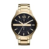 Armani Exchange Relojes de hombre, Movimiento de cuarzo multifunción y caja de 44 mm