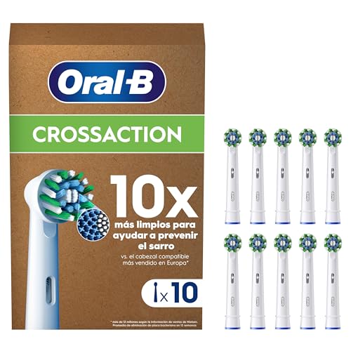 Oral-B Pro CrossAction - 10 Cabezales de Recambio