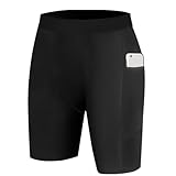 AUYAO Mallas Cortas Running Hombre, 3Pcs Pantalones Cortos de Compresión Hombre, Pantalones Cortos