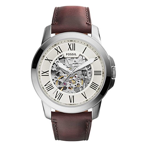 Fossil Grant Reloj mecánico automático de acero inoxidable para hombre