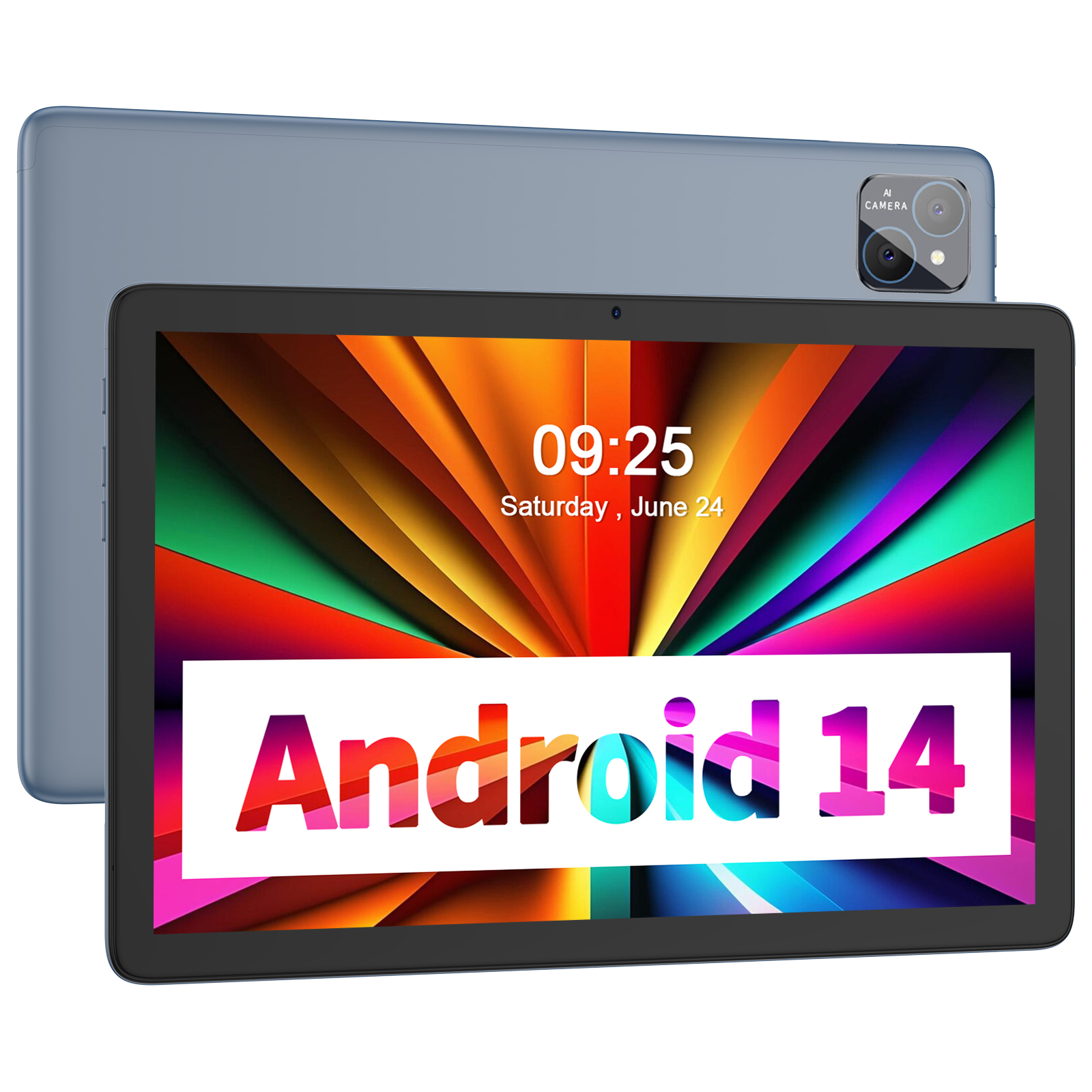 PRITOM TAB11 Android 14, 10", Octa-Core, 5G WiFi6, 128GB, 8000mAh, cámara dual, Bluetooth