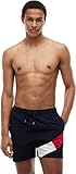 Tommy Hilfiger Bañador para Hombre Medium Drawstring Pernera Media