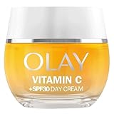 Olay Vitamin C Crema Facial de Día SPF30. Skincare Hidratante, Iluminador y Antimanchas
