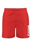 PUMA Shorts 100001385 Trajes de baño, Rojo, XS Hombre
