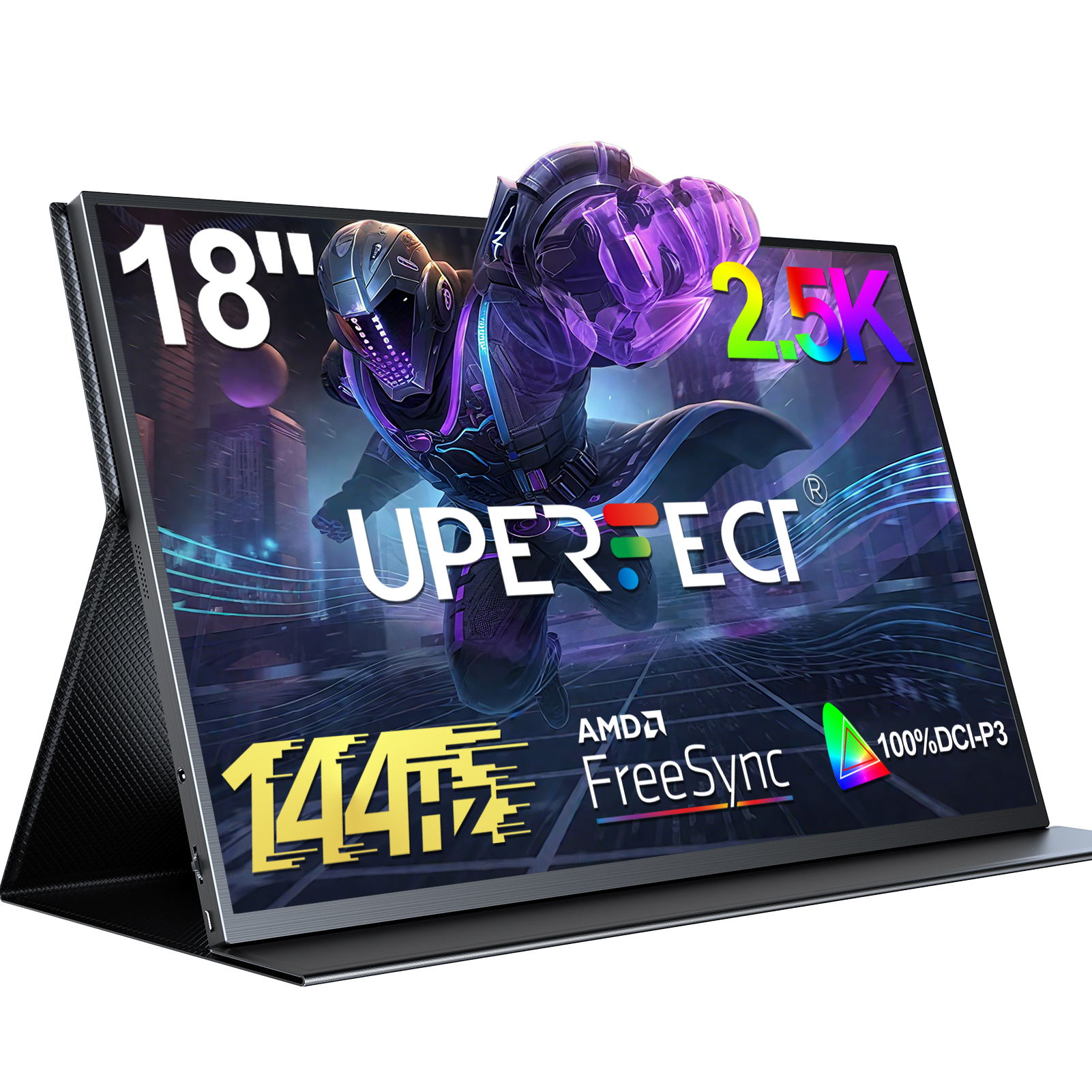 Monitor 18" y 144Hz, 2.5K, 100% sRGB, QLED