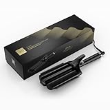 ghd Triple Wave - Tenacilla Profesional con Tres Cilindros Ergonómicos de 32mm, Ondas Surferas y