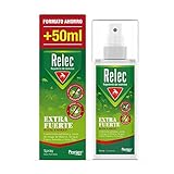 Relec Extra Fuerte Spray Antimosquitos, Repelente de Mosquitos 125ml, Eficaz Contra El Mosquito