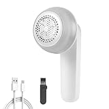 LULUWA Quitapelusas Electrico, Afeitadora Eléctrica de Tela USB Recargable Anti-Peluches para Ropa