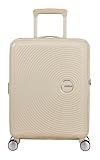 American Tourister Soundbox Spinner 55/20 TSA EXP Trolley Coconut Sand Crema