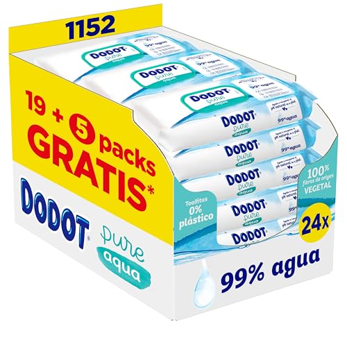 Dodot Toallitas Pure Aqua Para Bebé (1152 Toallitas)