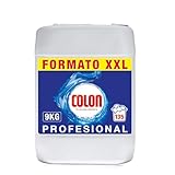 Colon - Detergente para lavadora profesional para ropa blanca y de color, formato gel -  134 Dosis