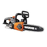 WORX WG322E.9 Motosierra a Batería 20V 25cm Sin Batería ni Cargador, Tensión Automática