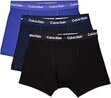Calvin Klein Calzoncillos bóxer Hombre Pack de 3 Trunks Ropa Interior