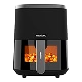 Cecotec Freidora de Aire sin Aceite de 4 L con Ventana Cecofry Fantastik Window 4000. Air Fryer.