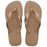 Havaianas Top Tiras Mujer Dorado