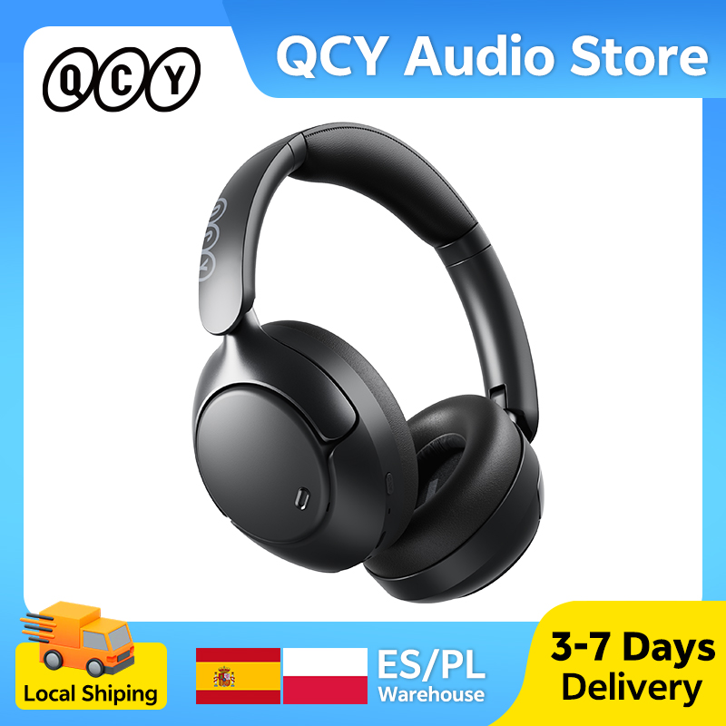 QCY H3 Pro ANC con Bluetooth Audio espacial, cancelación activa de ruido LDAC 50dB