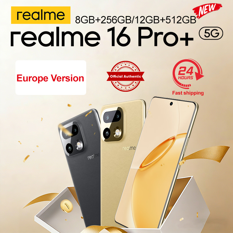 realme 16 Pro Plus 5G Snapdragon 7 Gen 4 200MP Camera 6.8''  7000mAh Battery NFC
