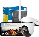 Tapo C615G Kit - 4G LTE Solar Security Camera with Pan/Tilt 360º