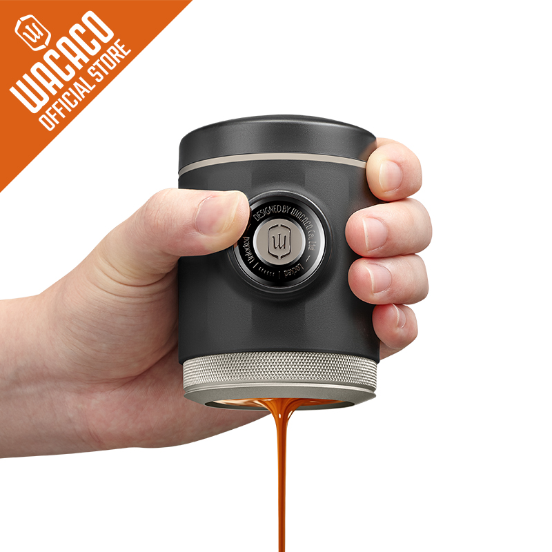 Cafetera exprés portátil WACACO Picopresso, cafetera especial, café de viaje a presión de 18 bares