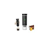 Cafetera Mini Moonlight Portatil, 3 En 1, 12v, Para Viajes Y Uso DoméStico (negro)