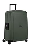 Samsonite S'Cure - Renewed Spinner M, Maleta, M (69 cm), 79 L, Verde (Dark Green)