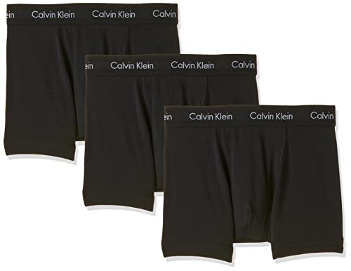 Calvin Klein Calzoncillos bóxer Hombre Pack de 3 Trunks Ropa Interior
