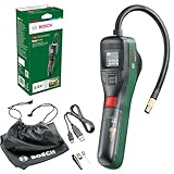 Bosch Bomba de Aire Bicicleta, compresor de Aire a batería EasyPump (batería de 3,0 Ah, 3,6