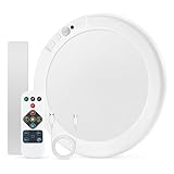 Bojim Lámpara sin Electricidad Sensor Movimiento para Baño Trastero Hasta 85 Días con 6000 mAh