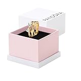 PANDORA - Anillo para mujer con lazo brillante dorado 163511C01