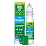 Relec Post Picaduras Roll-On 15 ml (+3 Años), Alivia el Picor Producido por Plantas e Insectos