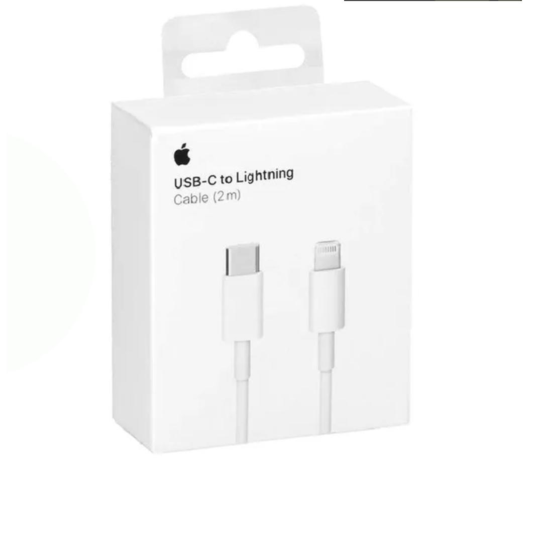 Cable Apple Original USB-C a Lightning 2 m – Carga Rápida 20W
