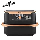 Freidora de aire Ninja Foodi FlexDrawer Dual Zone 10,4 L, 7 en 1, con dos cestas y divisor extraíble