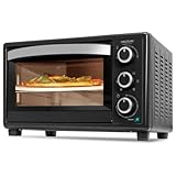 Cecotec Horno de sobremesa Bake&Toast 2600 Black 4Pizza, 26 L, 1500 W