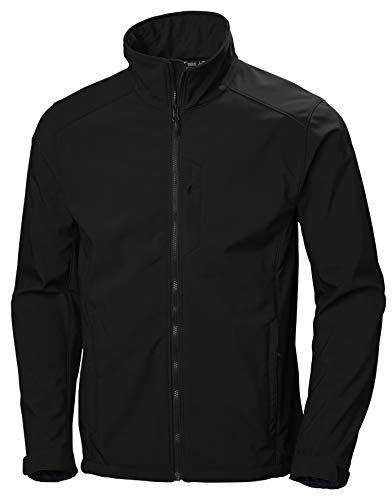 Helly Hansen Hombres Chaqueta Paramount Softshell, Negro